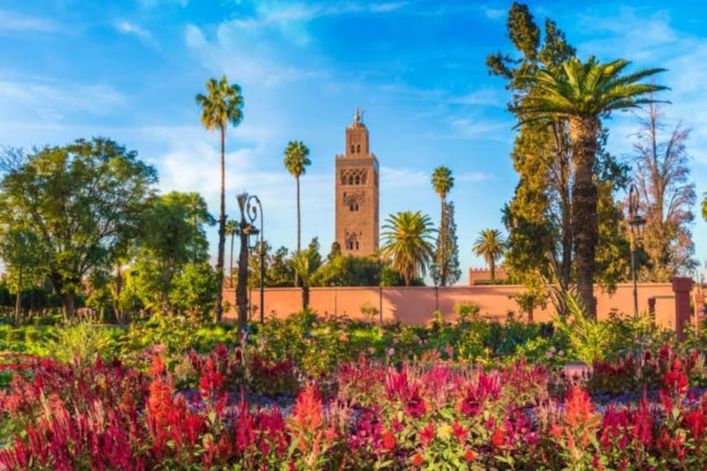 マラケシュLuxury Refuge - Marrakech Centreアパートメント エクステリア 写真