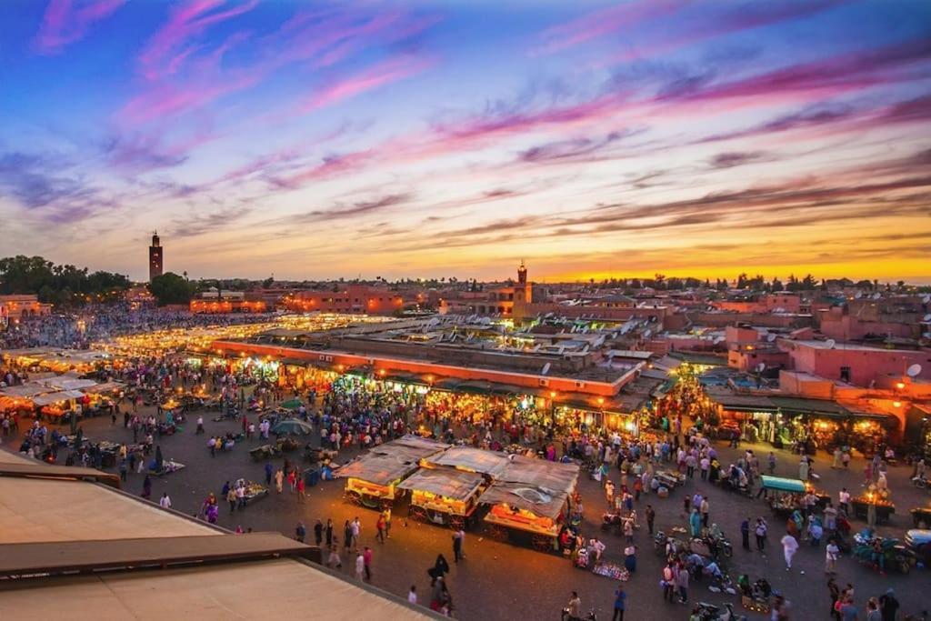マラケシュLuxury Refuge - Marrakech Centreアパートメント エクステリア 写真