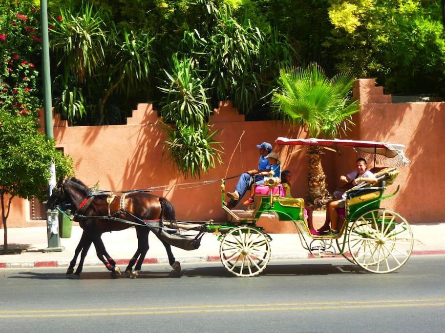 マラケシュLuxury Refuge - Marrakech Centreアパートメント エクステリア 写真